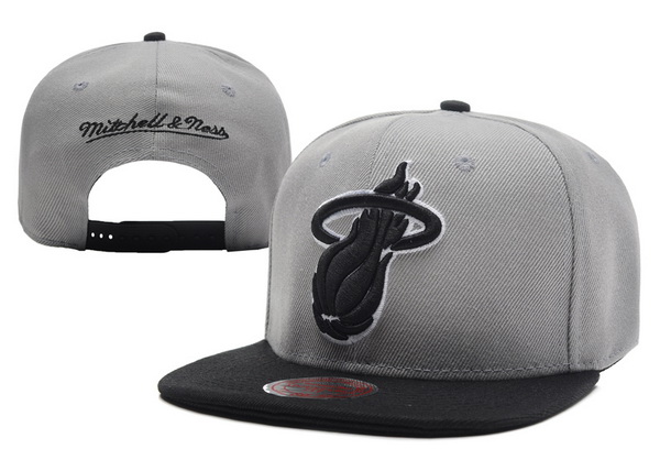 NBA Miami Heat MN Snapback Hat #121